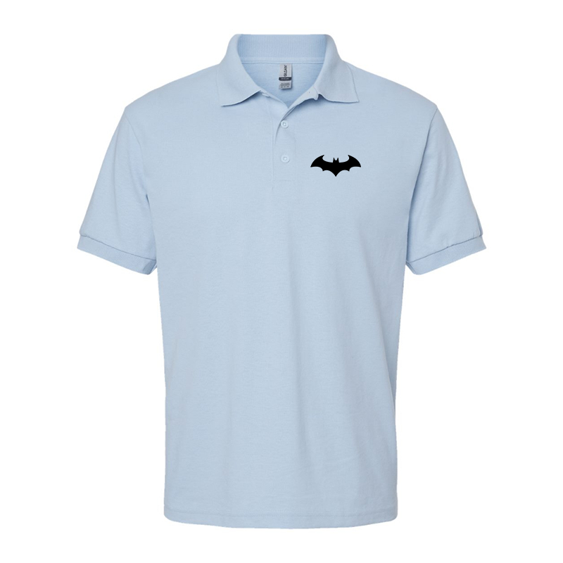 Men's Batman Gildan Dry Blend Jersey Polo