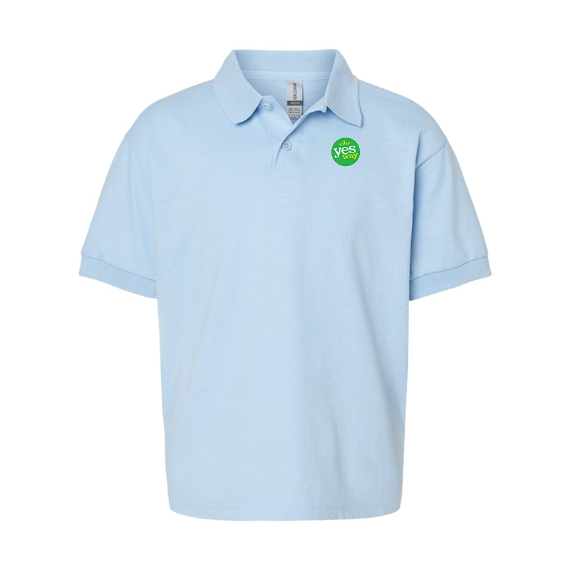 Youth's Yes Way Gildan Dry Blend Jersey Polo