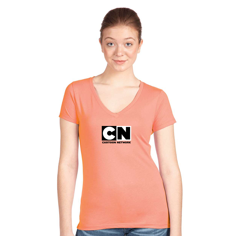 Women's Cartoon Network Next Level Ideal V-Neck T-Shirt
