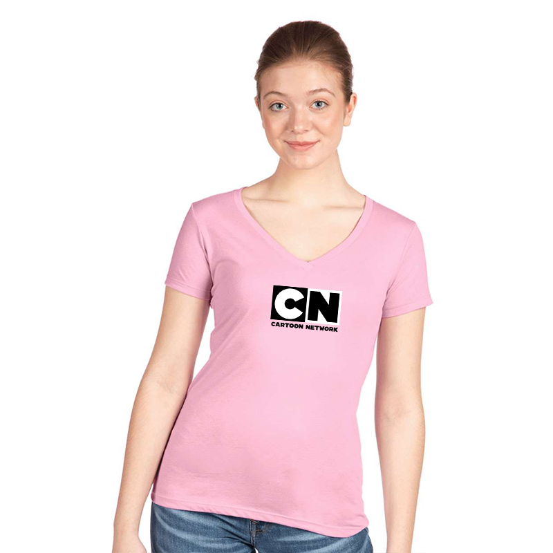 Women's Cartoon Network Next Level Ideal V-Neck T-Shirt