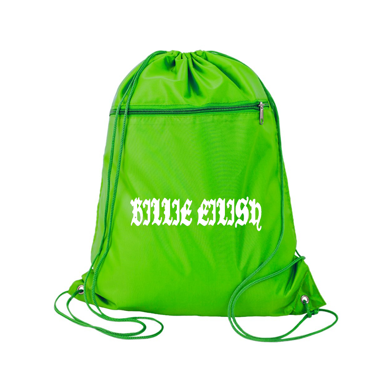 Billie Eilish Q-Tees Polyester Cinchpack