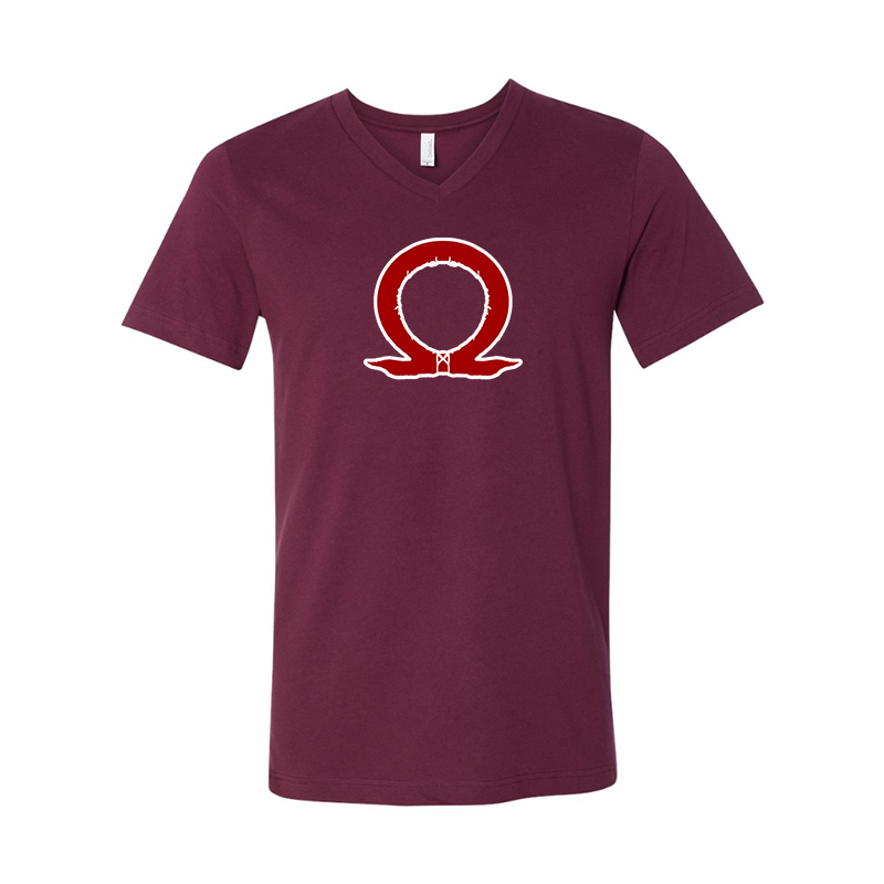 God Of War BELLA CANVAS Jersey V-Neck Tee