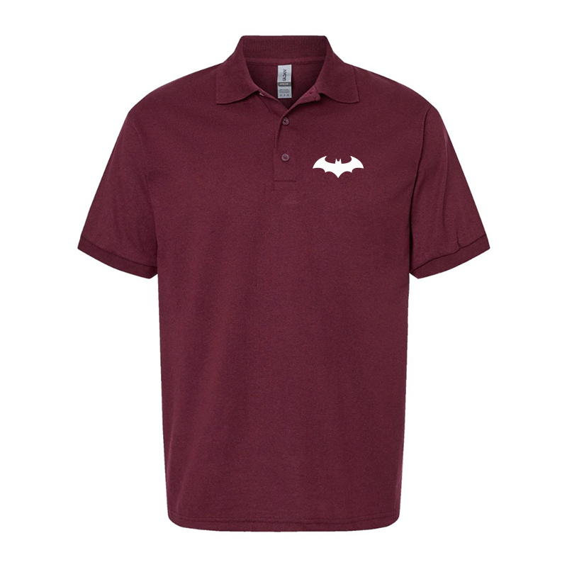 Men's Batman Gildan Dry Blend Jersey Polo
