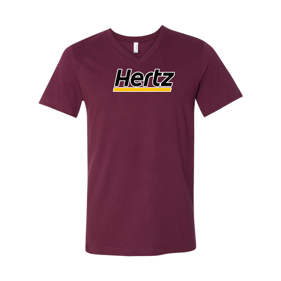 Hertz BELLA CANVAS Jersey V-Neck Tee
