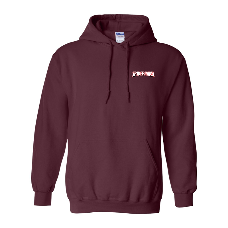 Men's Spider Man Gildan Heavy Blend Hooded Sweatshirt