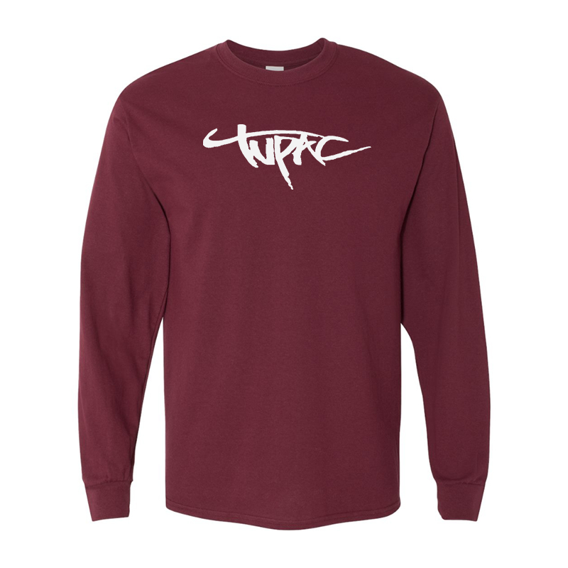 Men's Tupac Gildan Heavy Cotton Long Sleeve T-Shirt