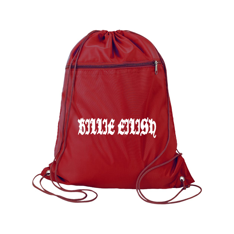 Billie Eilish Q-Tees Polyester Cinchpack