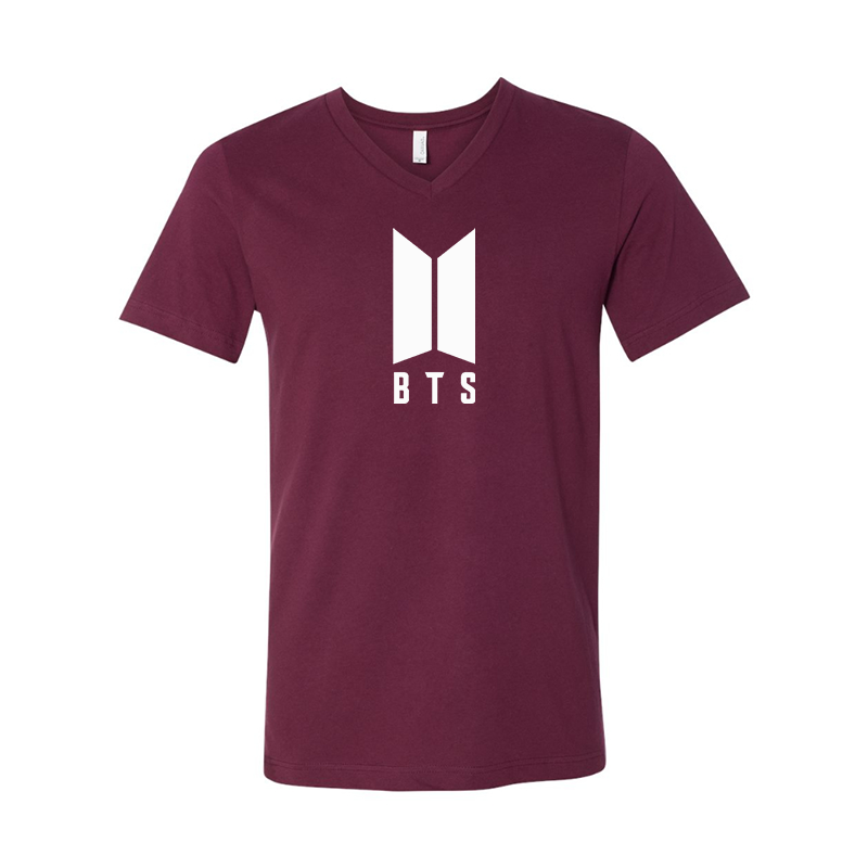 BTS BELLA CANVAS Jersey V-Neck Tee