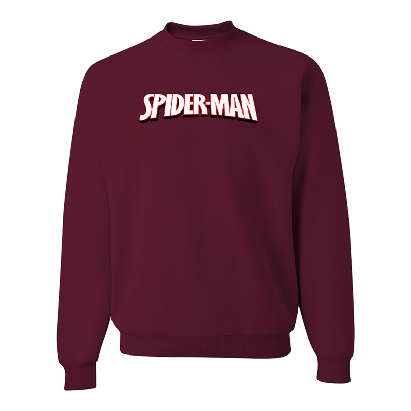 Men's Spider ManJERZEES NuBlend Crewneck Sweatshirt
