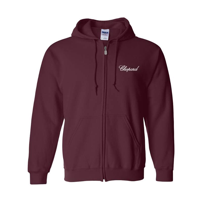 Men's Chopard Gildan Heavy Blend Full-Zip Hooded Sweatshirt