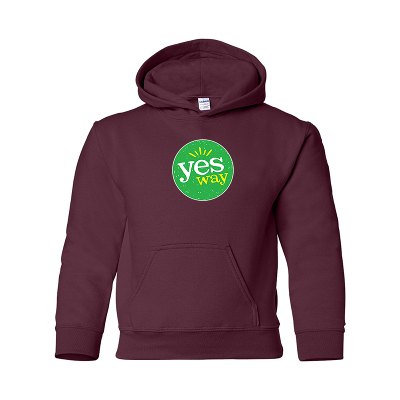 Youth's Yes Way Gildan Heavy Blend Hooded Sweatshirt