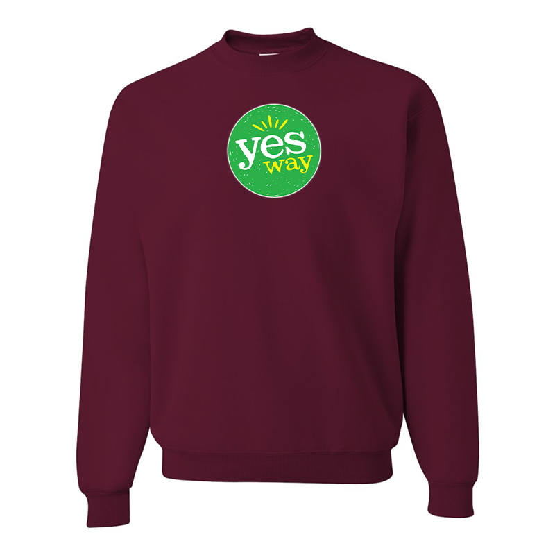 Men's Yes Way JERZEES NuBlend Crewneck Sweatshirt