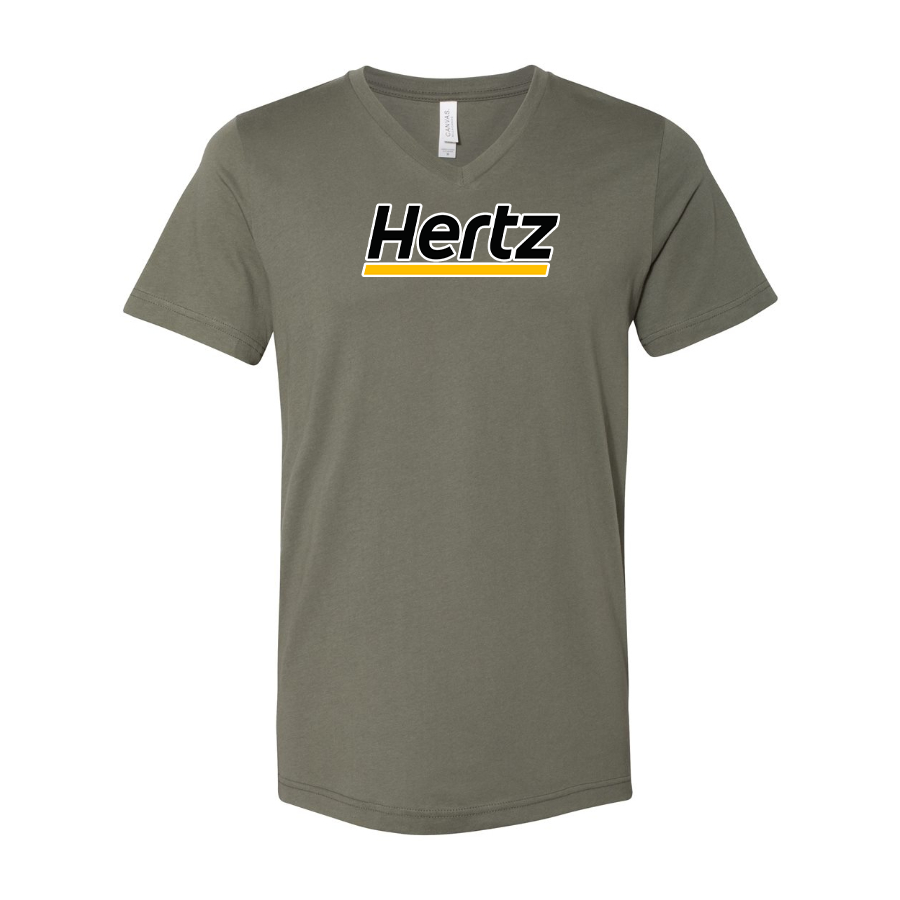 Hertz BELLA CANVAS Jersey V-Neck Tee