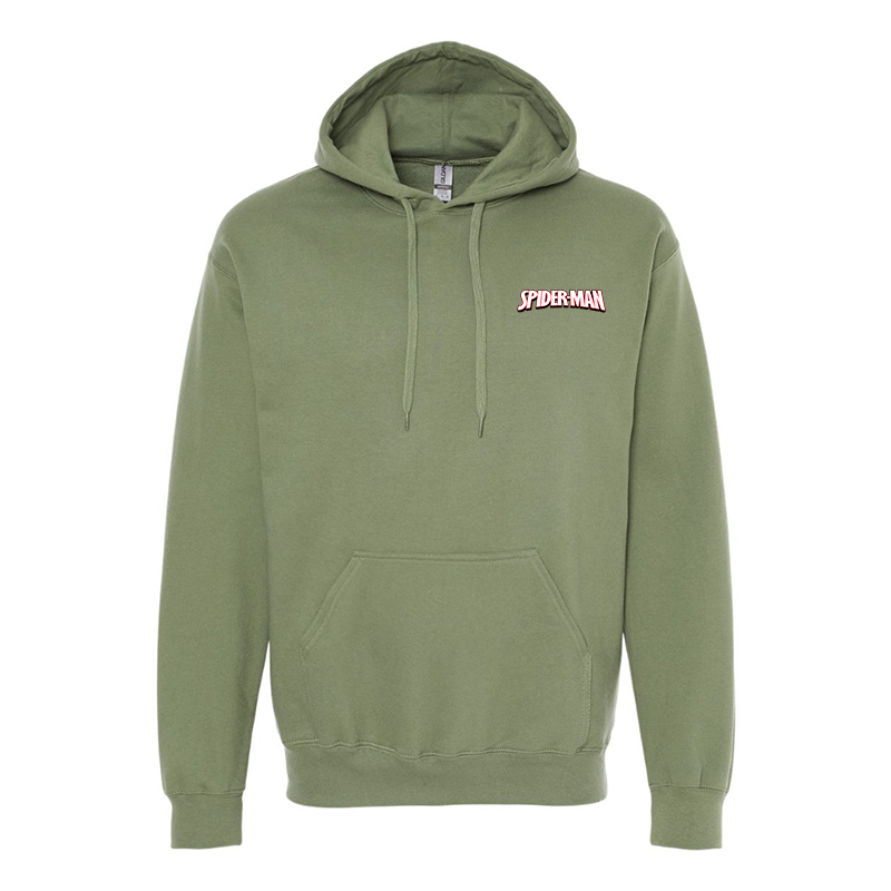 Men's Spider Man Gildan Softstyle Midweight Hooded Sweatshirt