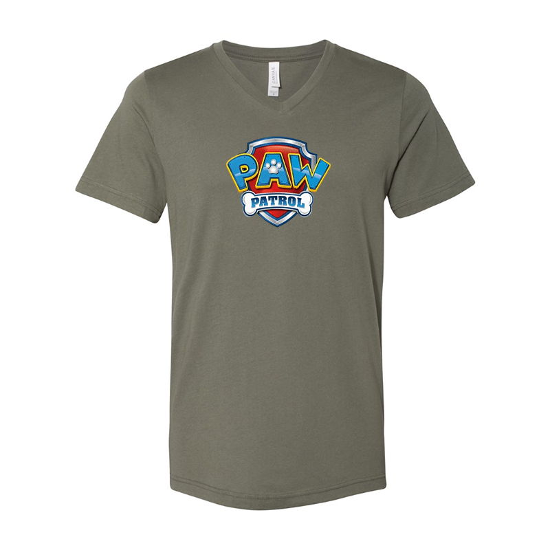 Paw Patrol BELLA CANVAS Jersey V-Neck Tee