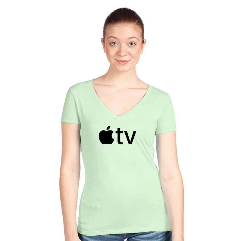 Women's Apple TV Next Level Ideal V-Neck T-Shirt