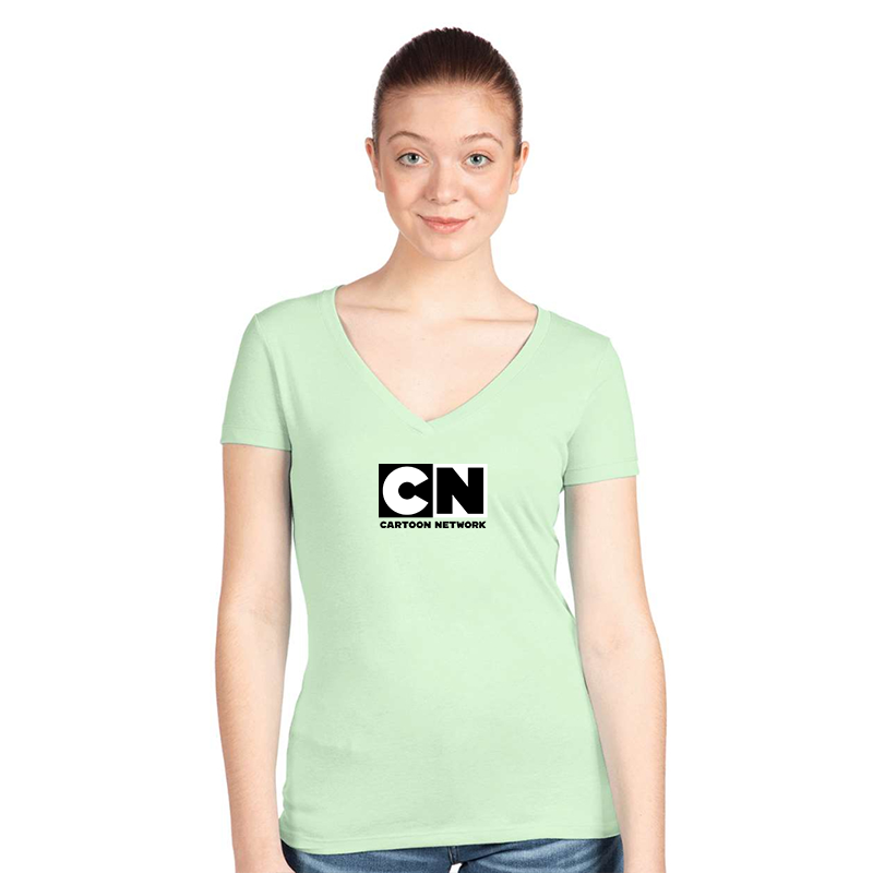 Women's Cartoon Network Next Level Ideal V-Neck T-Shirt