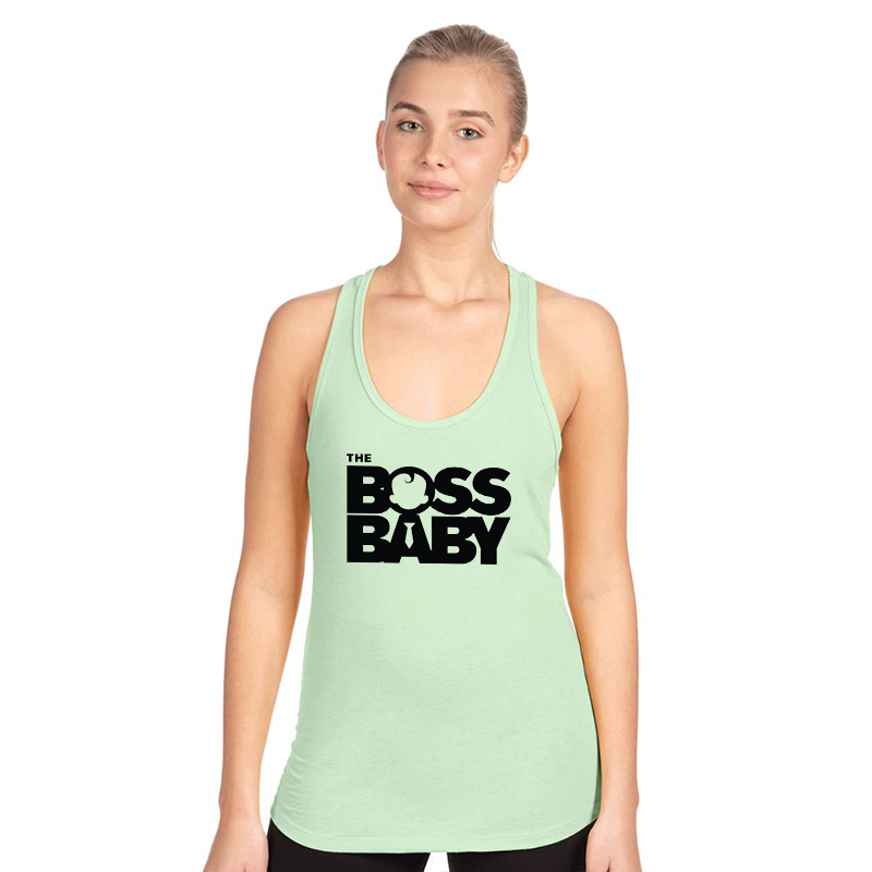 Women's Boss Baby Next Level Ideal Racerback Tank