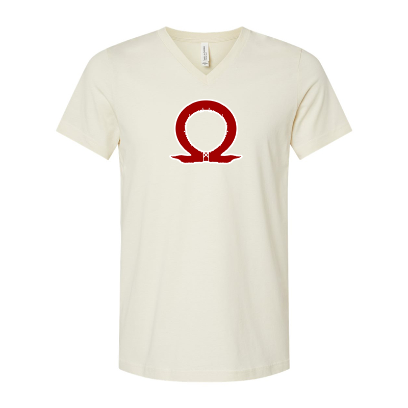 God Of War BELLA CANVAS Jersey V-Neck Tee