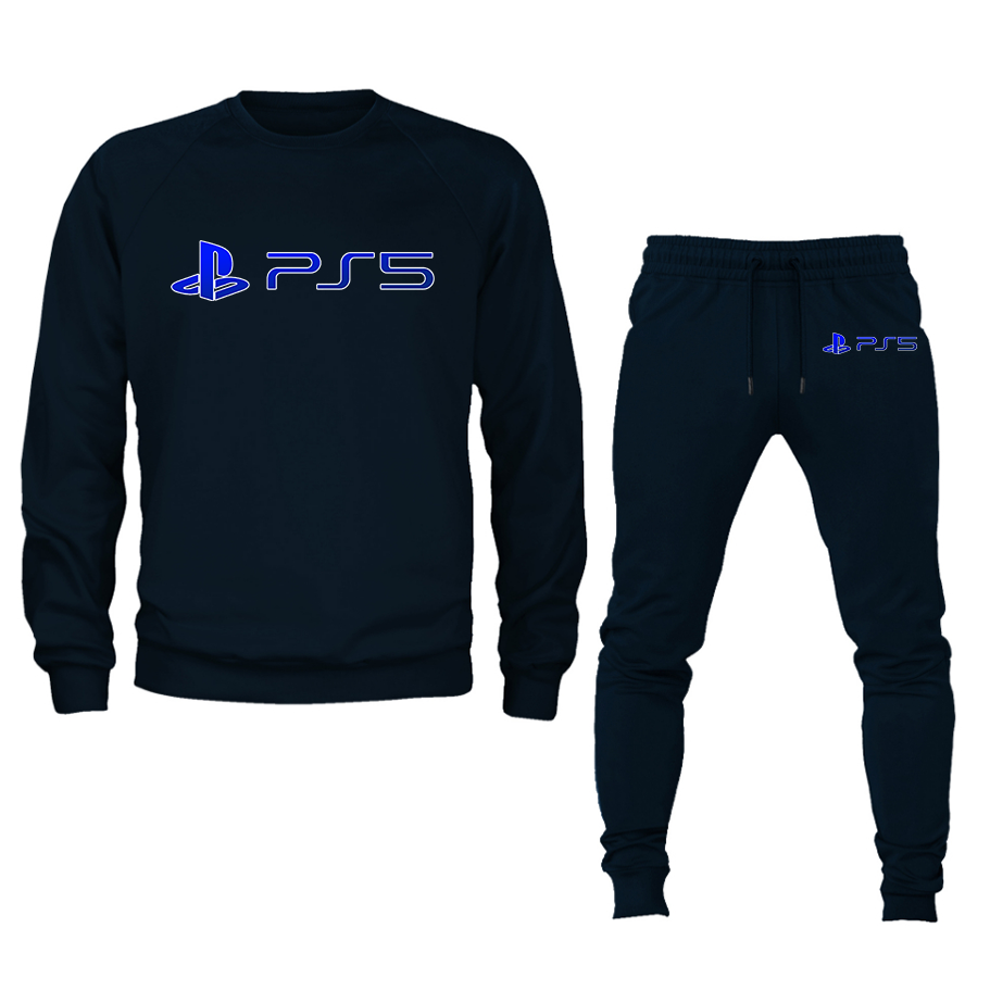 Men's Play Station PS5 Crewneck Sweatshirt Joggers Suit