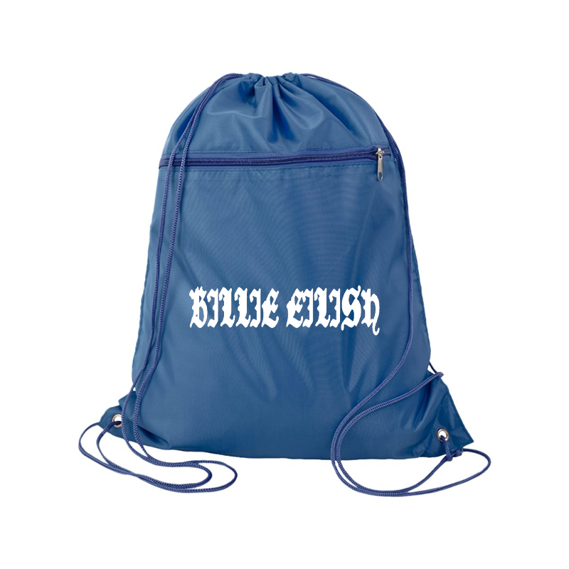 Billie Eilish Q-Tees Polyester Cinchpack
