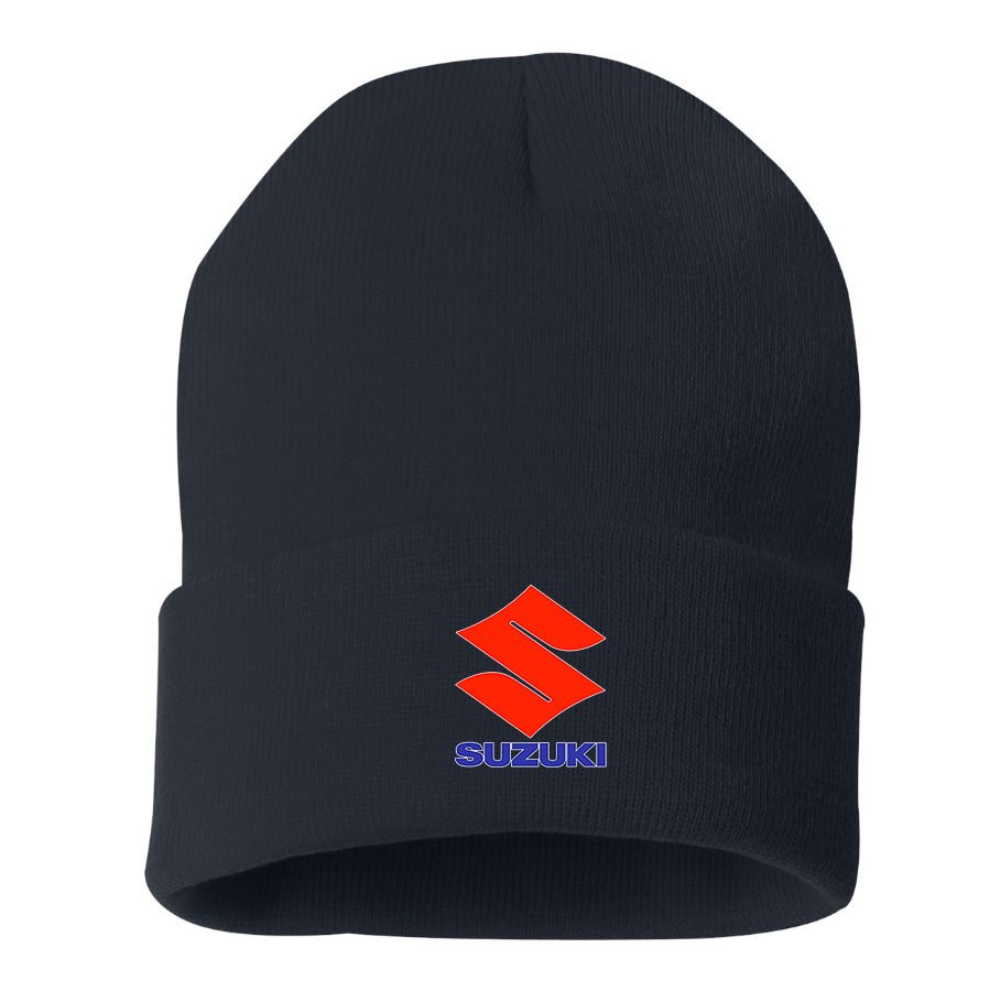 Suzuki Bike Motorcycle Beanie Hat