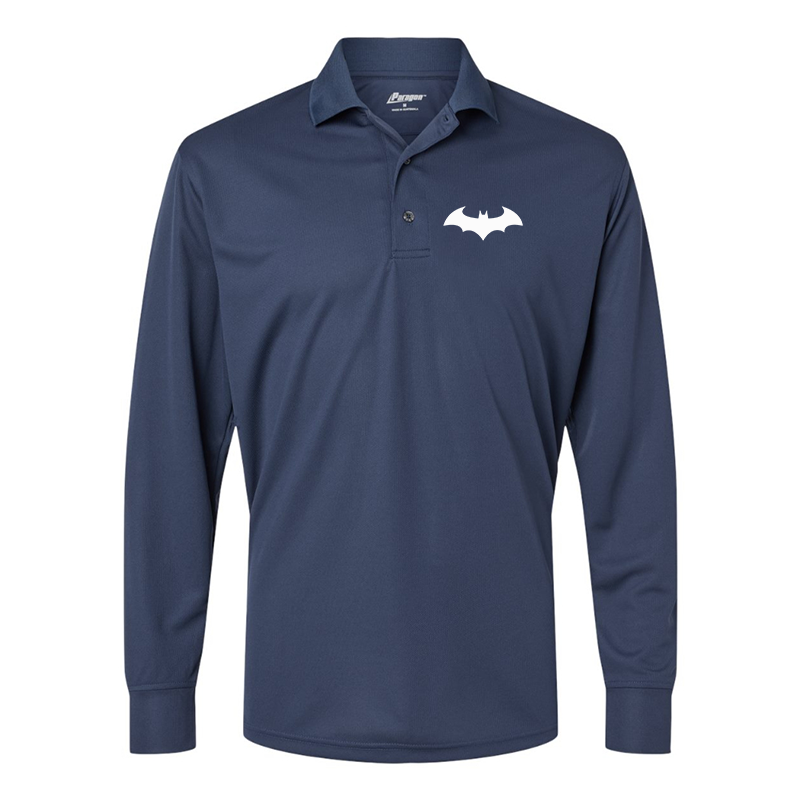 Men's Batman Paragon Prescott Long Sleeve Polo