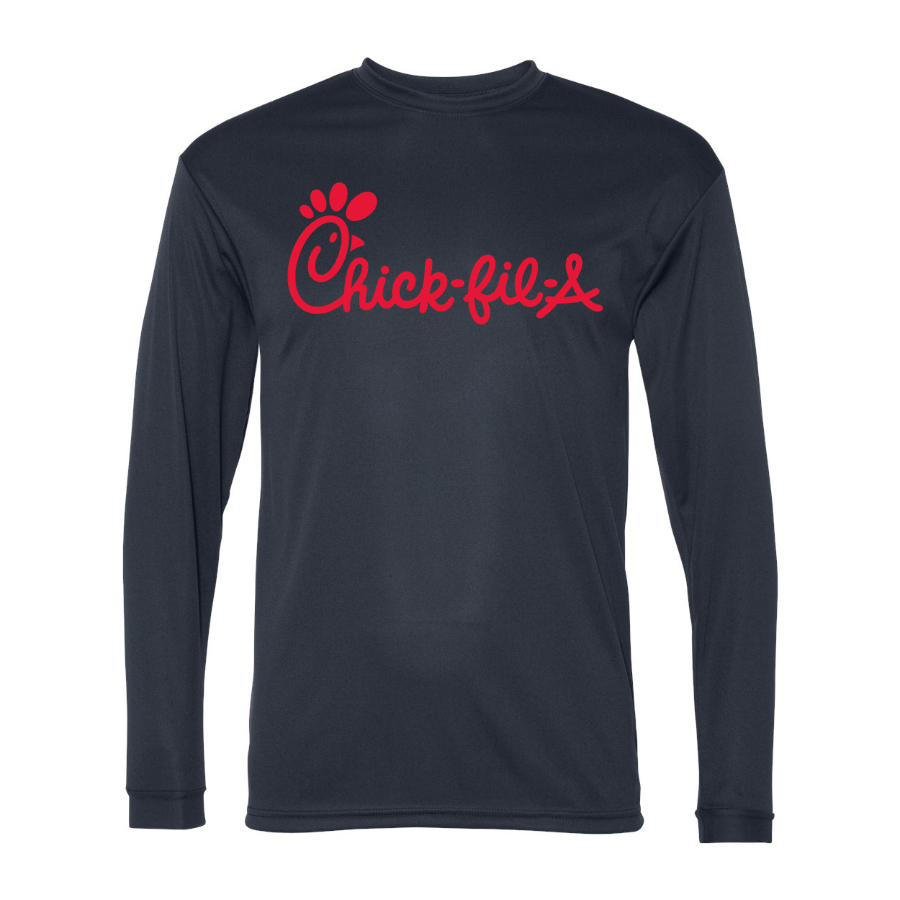 Men's Chick-fil-A Polyester Long Sleeve T-Shirt