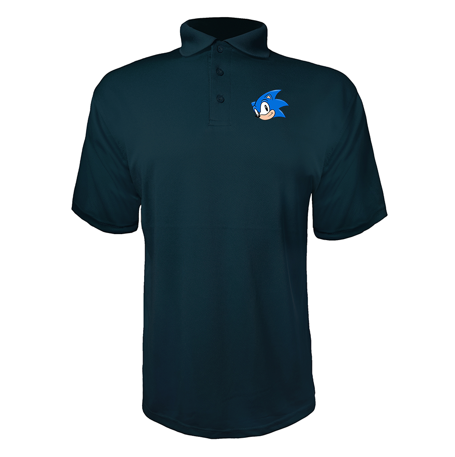 Men's Sonic the Hedgehog Polyester Polos