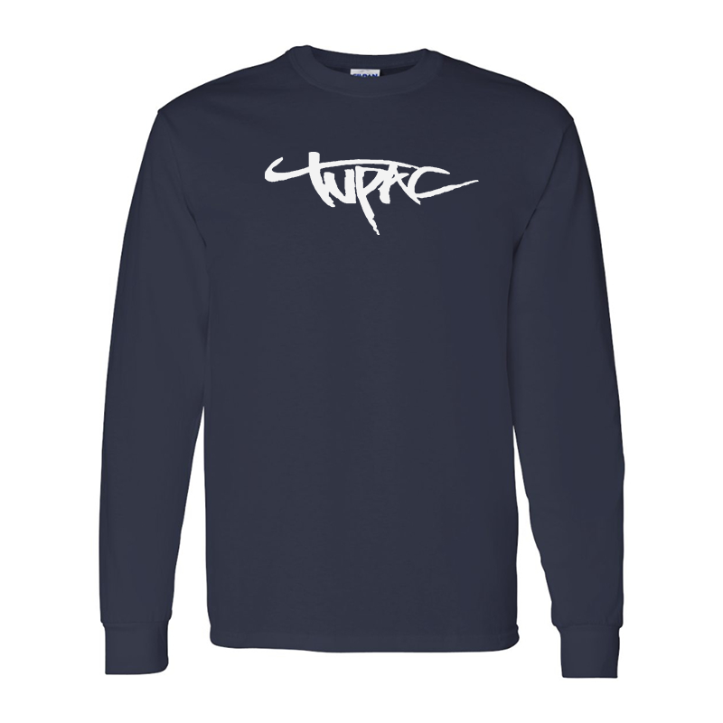 Men's Tupac Gildan Heavy Cotton Long Sleeve T-Shirt