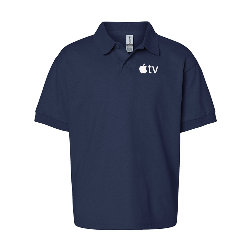 Youth's Apple TV Gildan Dry Blend Jersey Polo