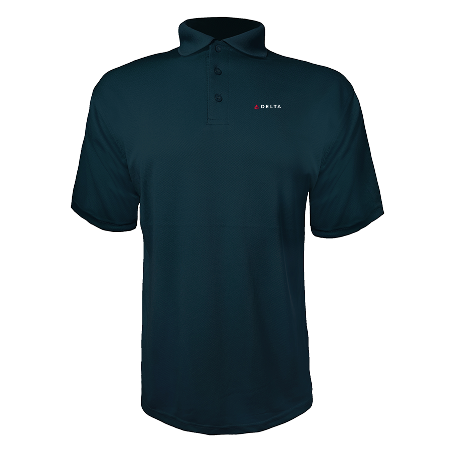 Men's Delta Airlines Polyester Polos