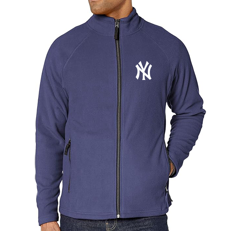 Men's New York NY Yankees Clique Summit Full-Zip Microfleece