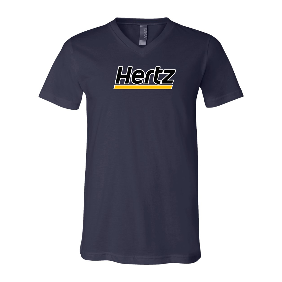 Hertz BELLA CANVAS Jersey V-Neck Tee