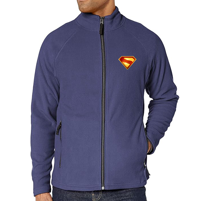 Men's Superman 2025 Clique Summit Full-Zip Microfleece