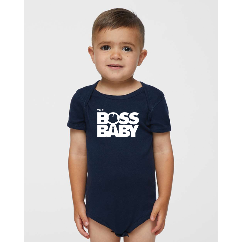 Boss Baby  Rabbit Skins Infant Baby Rib Bodysuit