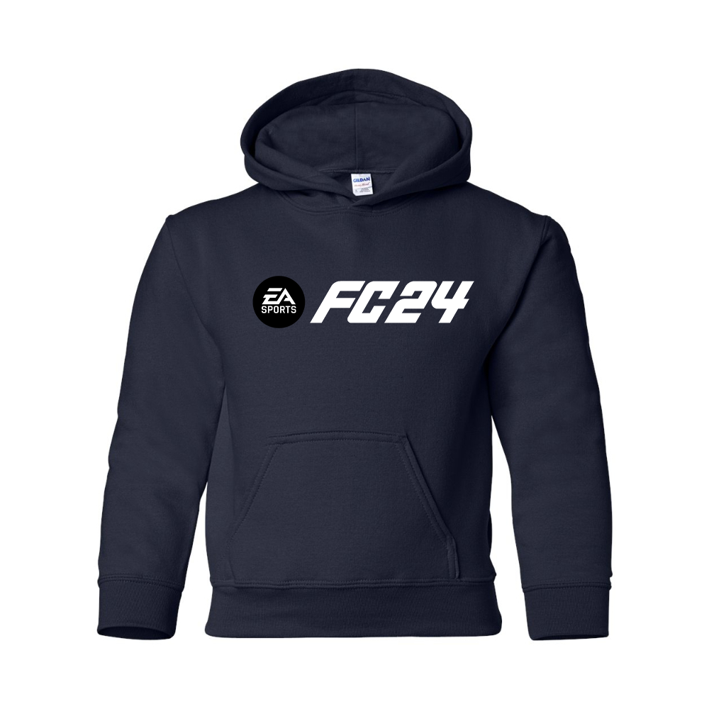 Youth's EA Sports FC 24 Gildan Heavy Blend Hooded Sweatshirt