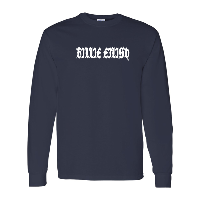 Men's Billie Eilish Gildan Heavy Cotton Long Sleeve T-Shirt