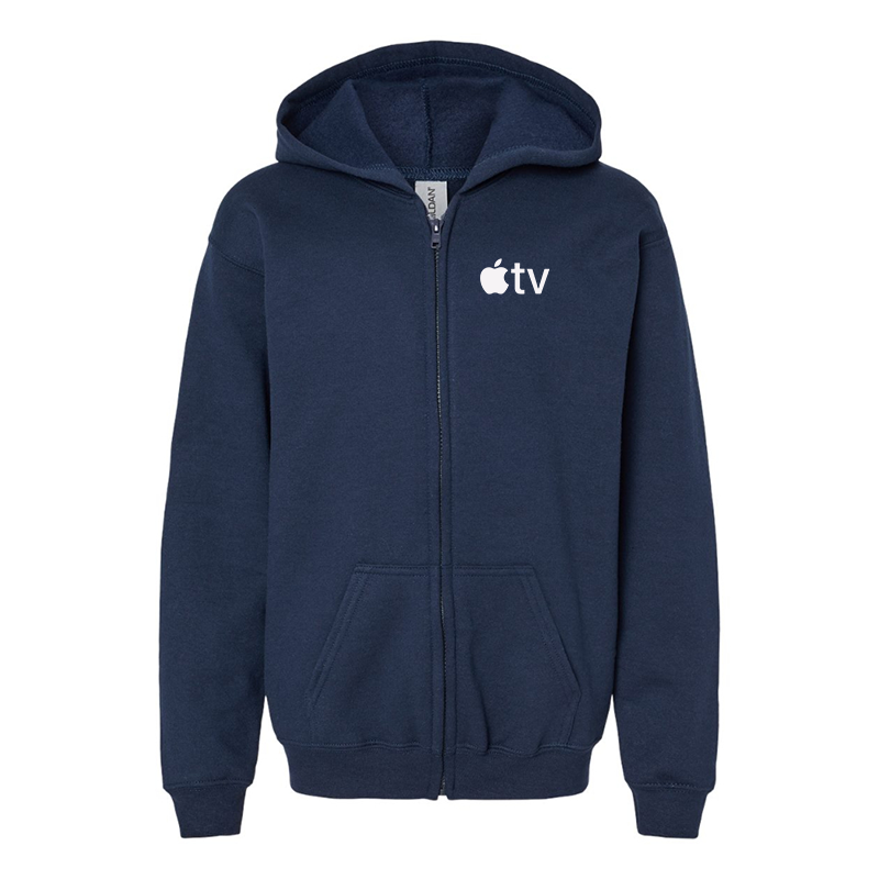 Youth's Apple TV Gildan Heavy Blend Full-Zip Hooded Sweatshirt