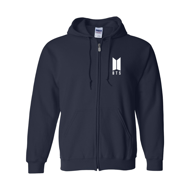Men's BTS Gildan Heavy Blend Full-Zip Hooded Sweatshirt