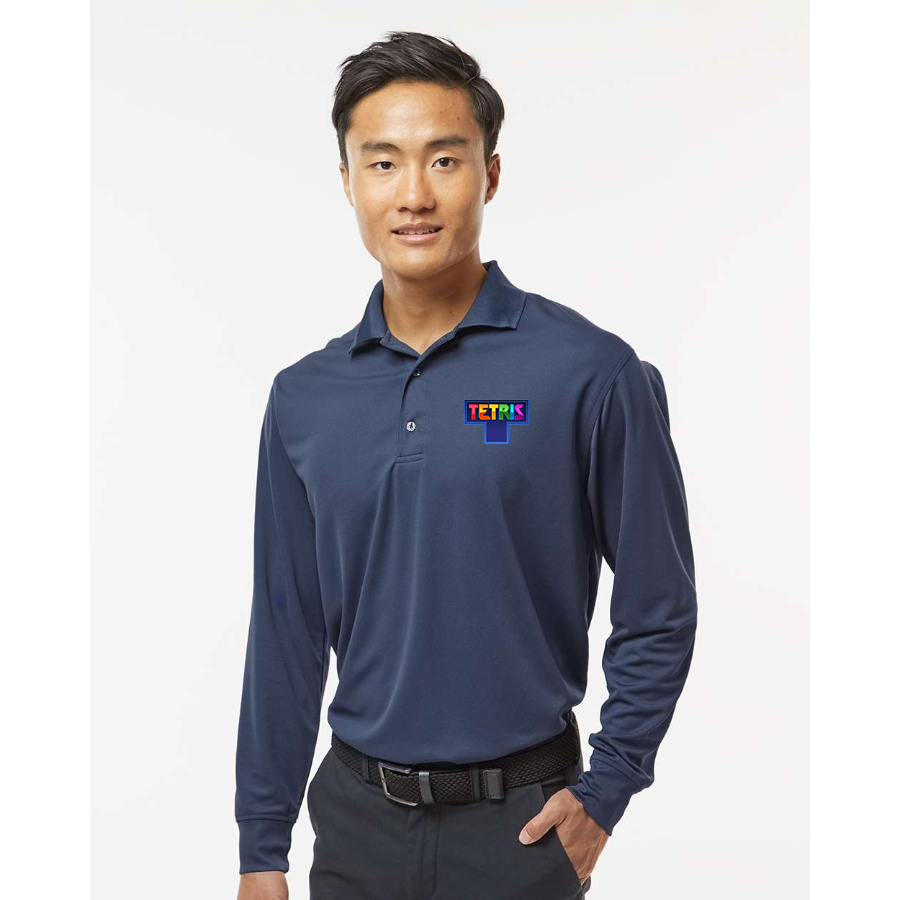 Men's Tetris Paragon Prescott Long Sleeve Polo