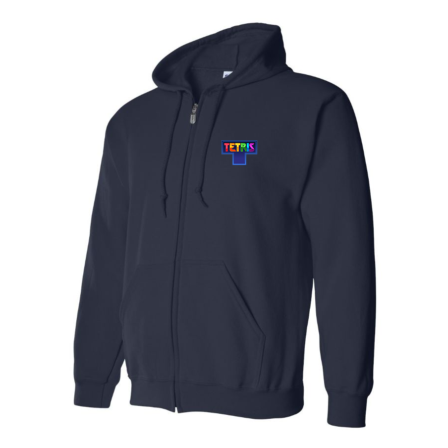 Men's Tetris Zipper Hoodie