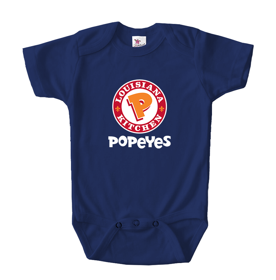 Popeyes Louisiana Kitchen Baby Romper Onesie