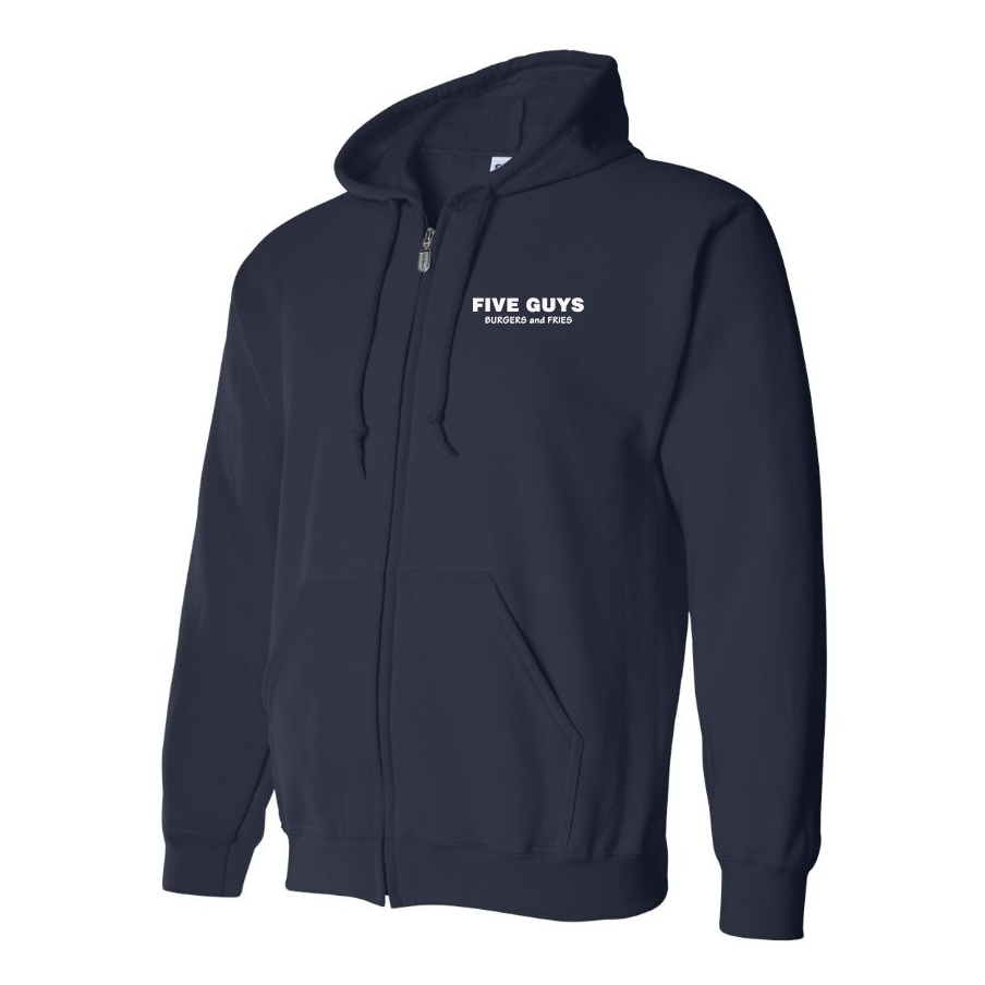 Men's Five Guys Zipper Hoodie