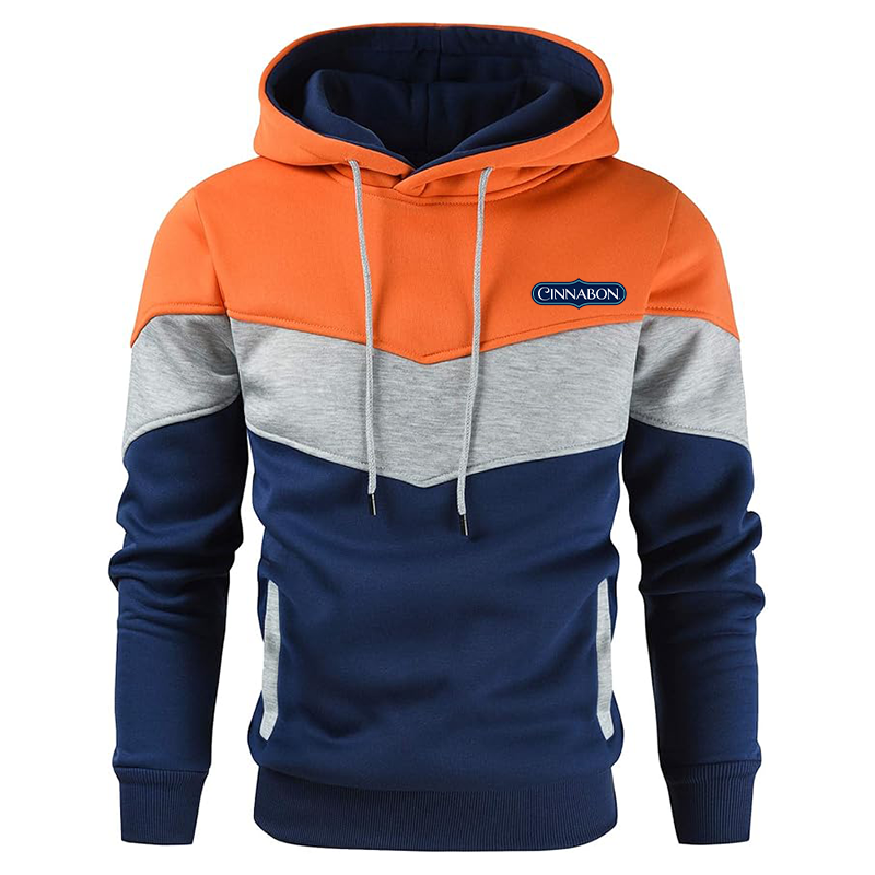 Men's New York NY Yankees Gesean Novelty Color Block Pullover Fleece Hoodie Long Sleeve Casual Sweatshirt with Pocket