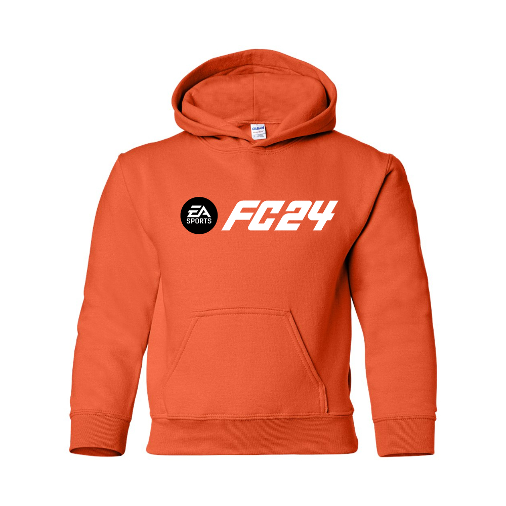 Youth's EA Sports FC 24 Gildan Heavy Blend Hooded Sweatshirt