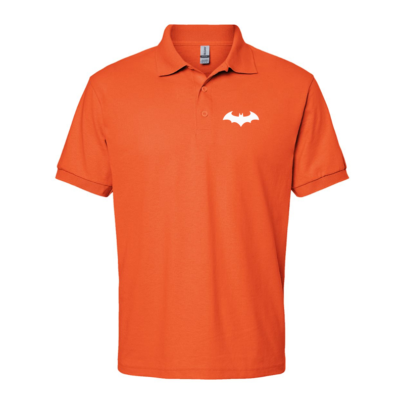 Men's Batman Gildan Dry Blend Jersey Polo