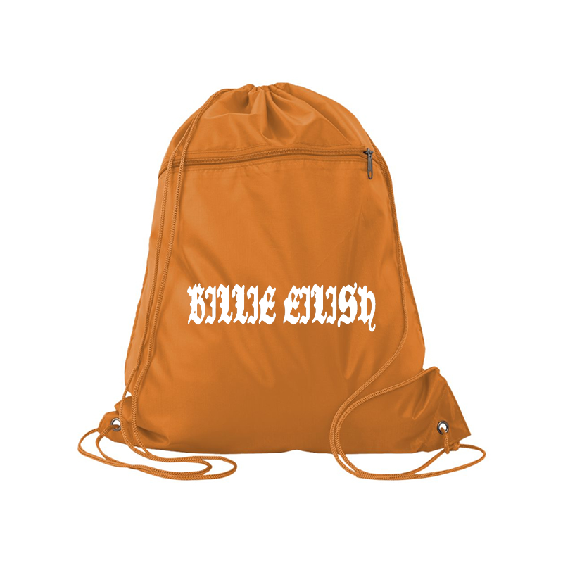 Billie Eilish Q-Tees Polyester Cinchpack