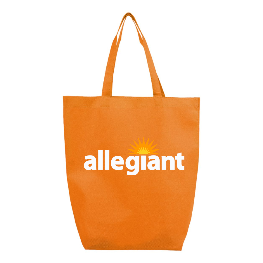 Allegiant Air Q-Tees Non-Woven Gusset Bottom Tote