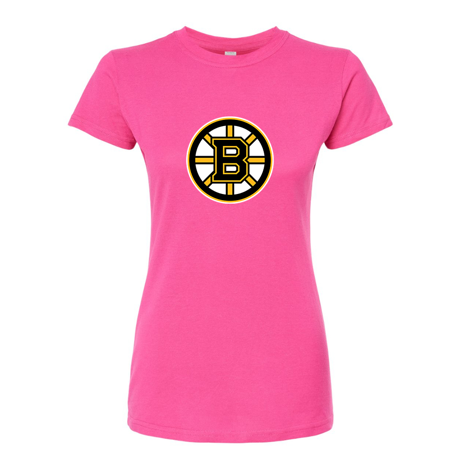 Women's NHL Boston Bruins Round Neck T-Shirt